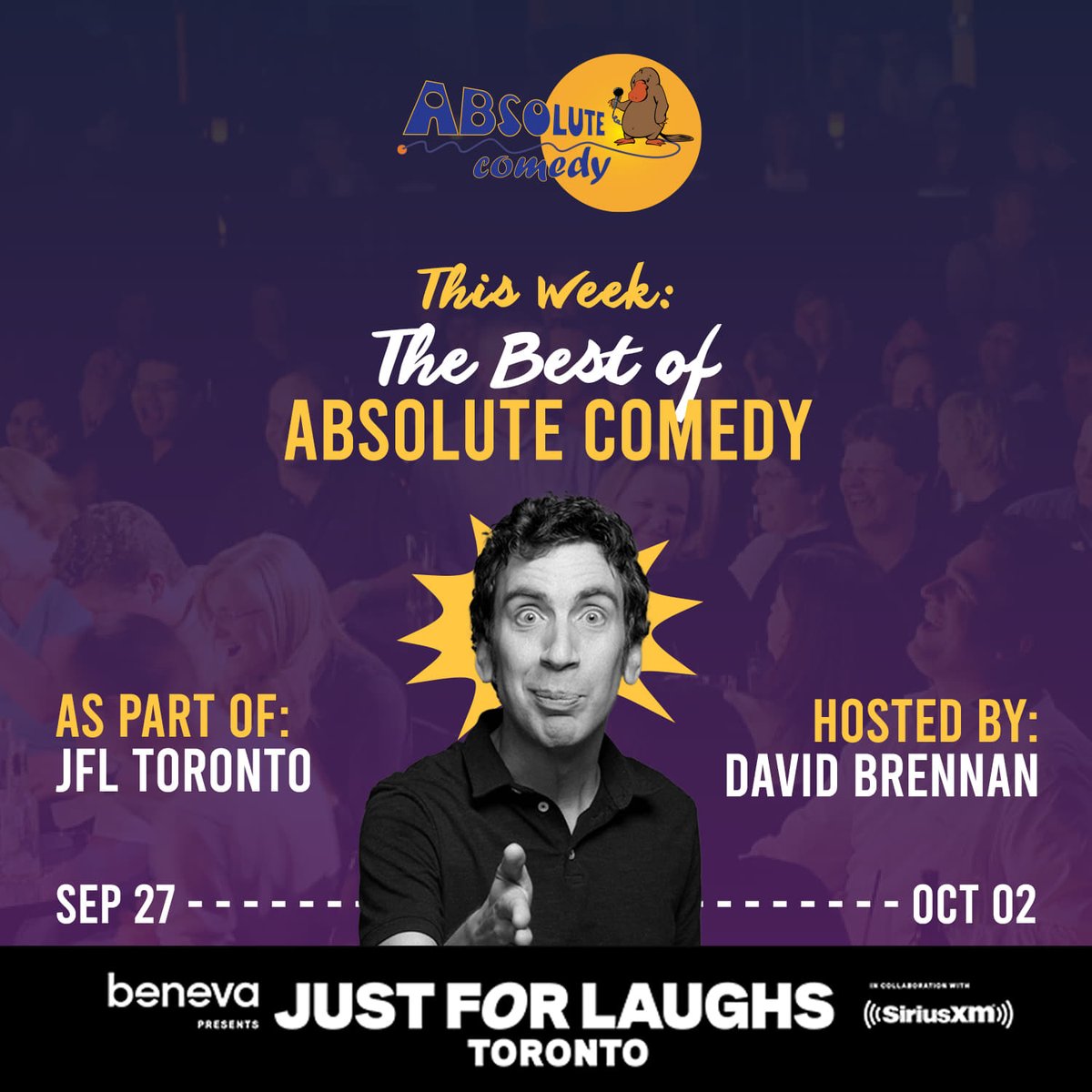 David Brennan (@brennandavidn) on Twitter photo Tonight to Sunday! Hosting The Best of Absolute Comedy for <a href="/JFL_TORONTO/">Just For Laughs Toronto</a> ⚡️<a href="/absolutecomedy/">Absolute Comedy TOR</a> Tonight to Sunday! Hosting The Best of Absolute Comedy for <a href="/JFL_TORONTO/">Just For Laughs Toronto</a> ⚡️<a href="/absolutecomedy/">Absolute Comedy TOR</a>