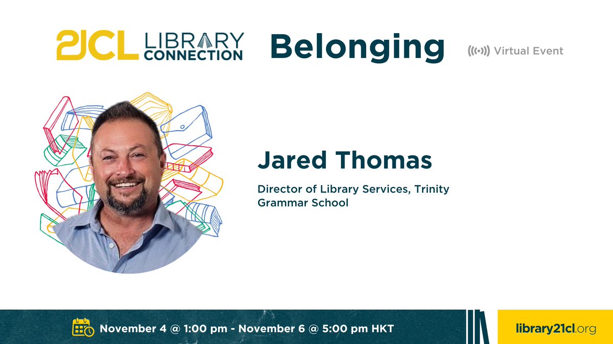 Dr Jared Thomas is Jared is an Australian author of children’s fiction, playwright and museum curator and will be sharing at #libraryconnection in November 21c.li/3cq?utm_campai…