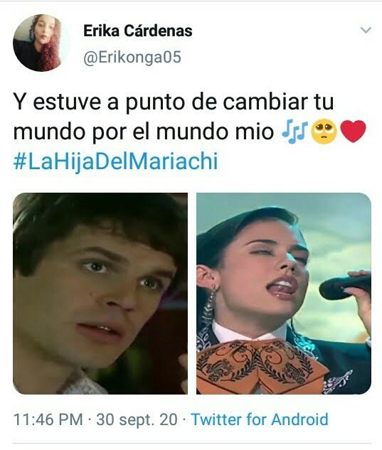 IngridFranco65's tweet photo. Un día como hoy hace dos años se repetía #LaHijaDelMariachi.  En Ese año tan oscuro gracias a esta novela conocí a personas maravillosas. Gracias por todo
Feliz aniversario ❤
 @marelunflecaffe 
@PotterLatina 
@Erikonga05 
@Pacooooo_ 
@lovinghiseyes 
@Sofy_sastre 
@CaroR_LHDM https://t.co/SSsg2zRzfA