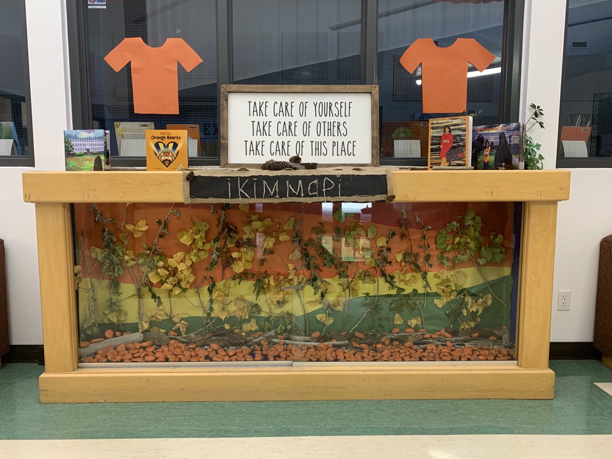 Truth and Reconciliation Day. Remembering those who suffered in residential school. 

#ikimmapi #kindtoall