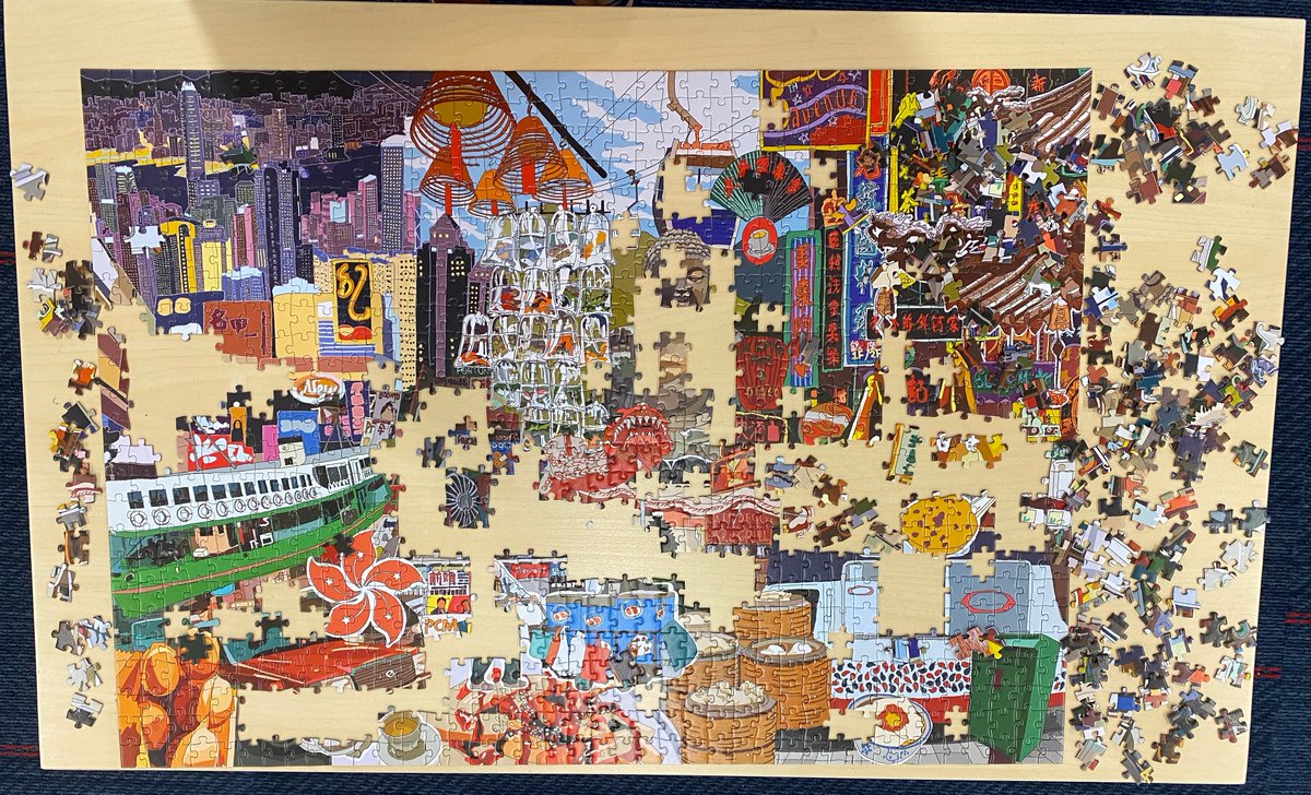 HHKSAnderson's tweet photo. The Anderson girls have had fun completing a puzzle this week with great success! These puzzles are always in demand in House and bring the girls together.

#teamwork 
#puzzle
#funtime https://t.co/dOaDxAVv8d