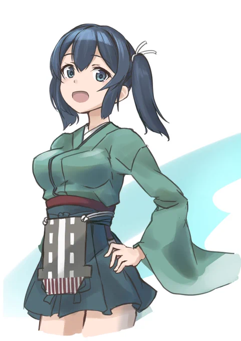前に蒼龍描いたの2年前でした。育ったね 