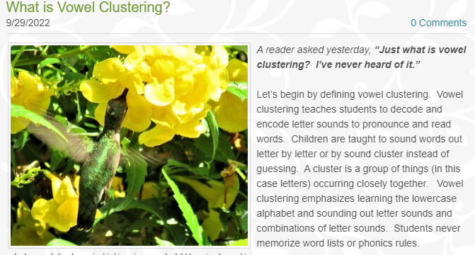 With vowel clustering, a student started at the pre-K level and ended the year reading at the third-grade level, while a second grader started the year reading below first grade and ended at the fourth-grade level.

groupcentered.com/reading-blog/w…