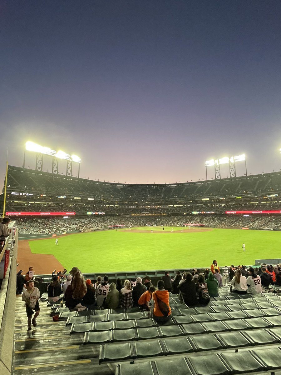 ChaneyTurner's tweet photo. My first time attending a Giants game. 

#LetsGoAs #TownBizness https://t.co/Z7j7iE7gw1