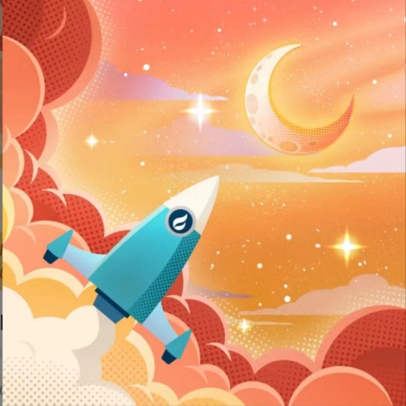 HTX_Global's tweet photo. ✍️ Fill in the blank
______  To The Moon  🌕  #Huobi  🚀