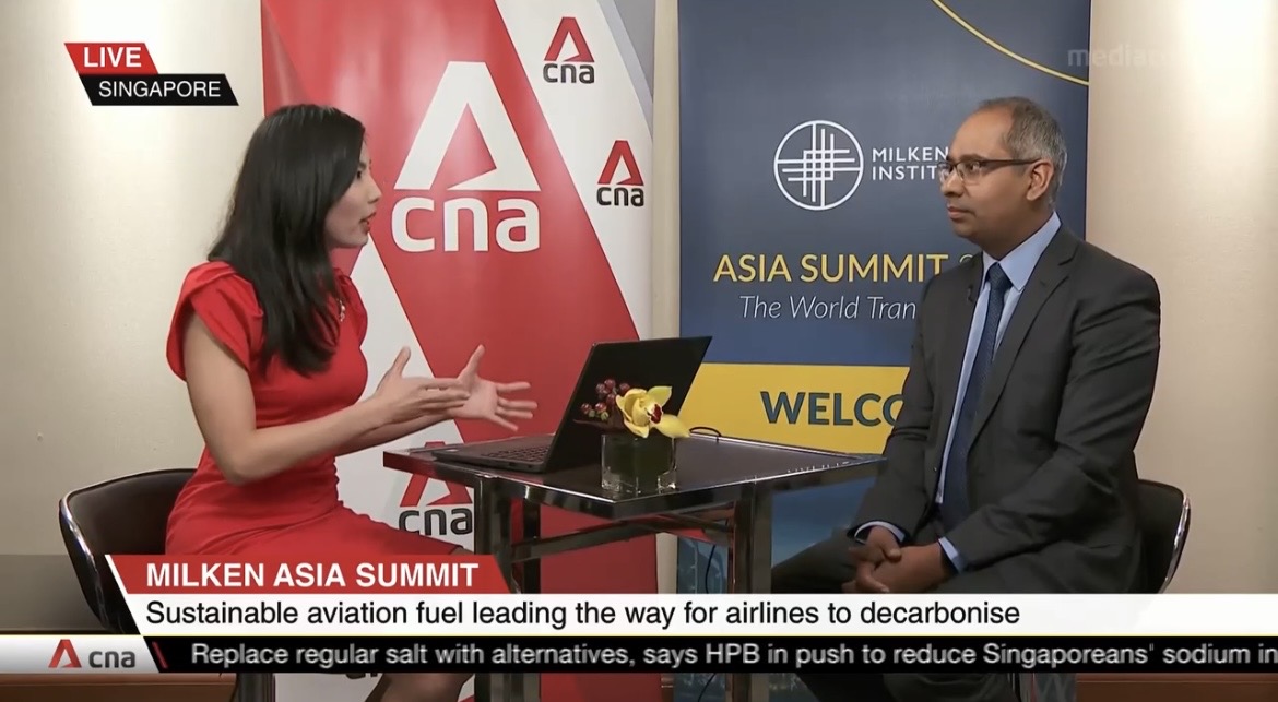 BickyBhangu's tweet photo. It was a privilege to speak at the @MilkenInstitute Asia Summit 2022 and to sit down with @ChannelNewsAsia. As discussed during the summit, Rolls-Royce is committed to building resilience in an uncertain global context, alongside helping lead the path toward a sustainable future. https://t.co/FJFi5GxmQB