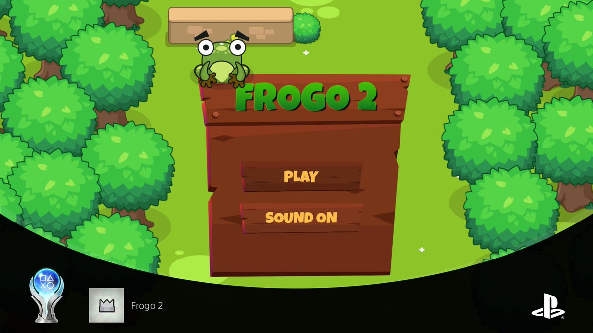 gamerhiratti's tweet photo. #PS5Share #Frogo2 #トロコン
車にひかれないようイチゴを集めるカエル🐸ゲームの2があった、今回も2分くらいでトロコン🏆✨ https://t.co/VQ0y4o0jFo