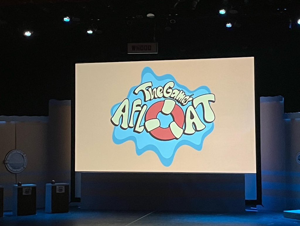 VjaDrama's tweet photo. The word ‘fantastic’ doesn’t begin to describe how well the opening night of ‘The Game’s Afloat’ went. We are so proud of our cast and crew and cannot wait for our second showing tomorrow night. #TheGamesAfloat🎭 @vjasully @AndrewHS_d230 https://t.co/JzTja4MCsd