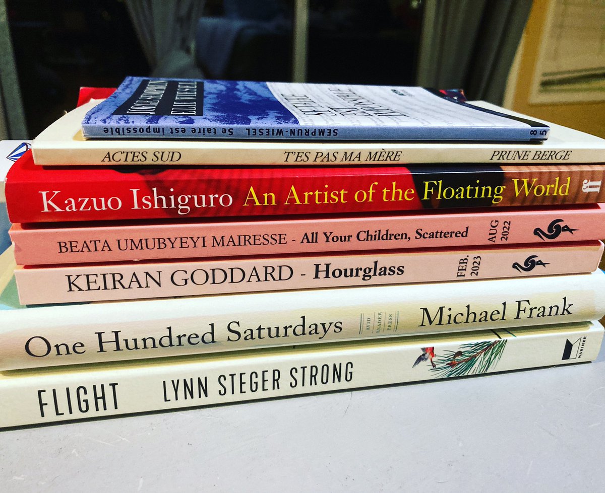 Me packing for a 3-day weekend. Are you sure I can’t take the entire pile?!
#bookstagram #reading #booknerd