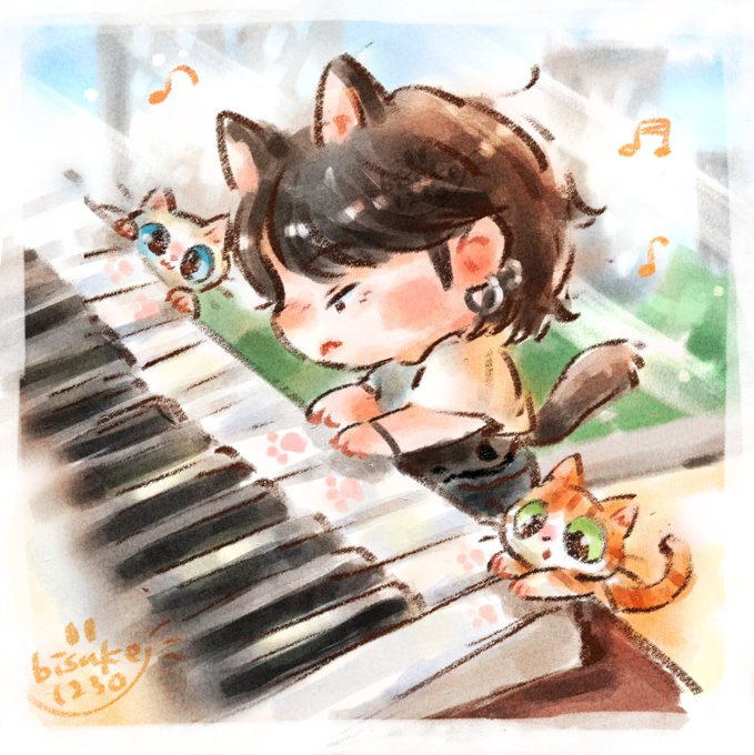 「musical note piano」 illustration images(Latest)