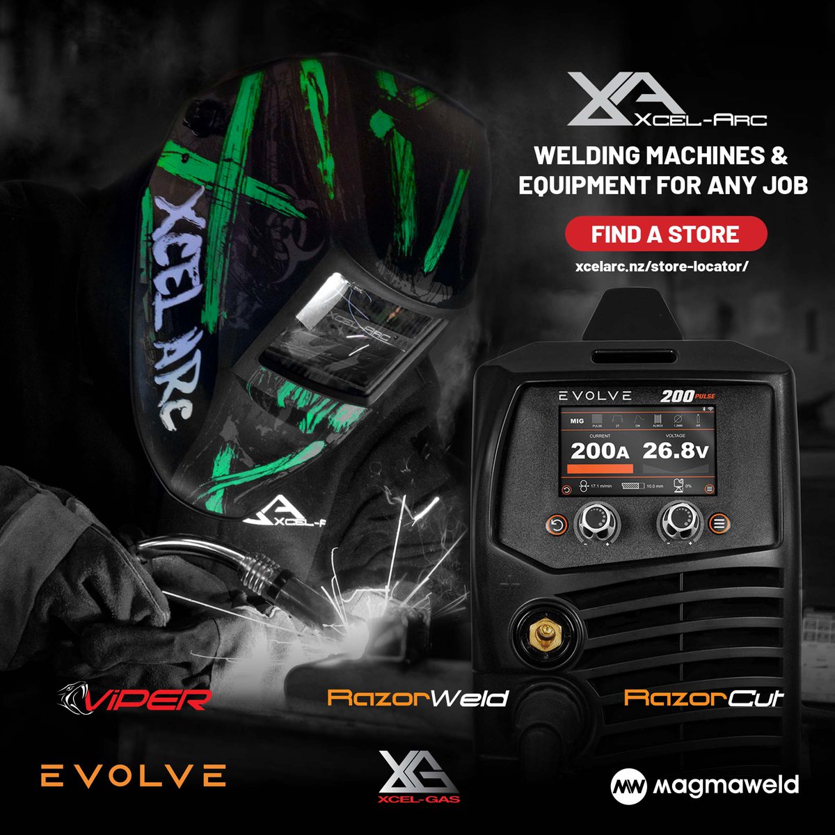xcelarcnz's tweet photo. Xcel-Arc - Excellent Welding Products for NZ Welders - Find your closest store now.
https://t.co/Rox56EP3fu
#TIG #MiG #MMA #stick #welder #mig #weldeveryday #weldracing #welderup #weldinglife #weldlife #weldingrigs #Razorweld #Xcelarc #Viper #Arc #Razorcut #XcelGas #evolve #weld https://t.co/50dvm6oEVl
