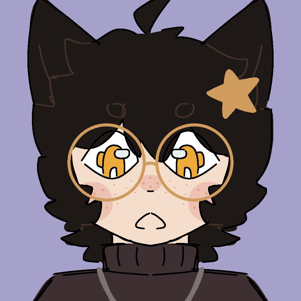 I did the amogus eye thing