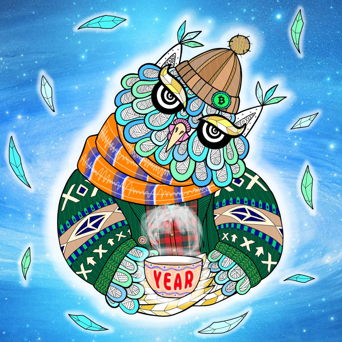 BarbaraRedekop's tweet photo. Hey #crofam ❤️
Just 1⃣ Day left to participate!
11 winners to be announced 1⃣ October 👀
Here's a sneak peek of one of the two anniversary NFTs 🥰🦉
#NFT #NFTs #NFTCommunity #NFTart #NFTartist #NFTGiveaway #NFTshill #NFTcro https://t.co/xdi2tN6KoU