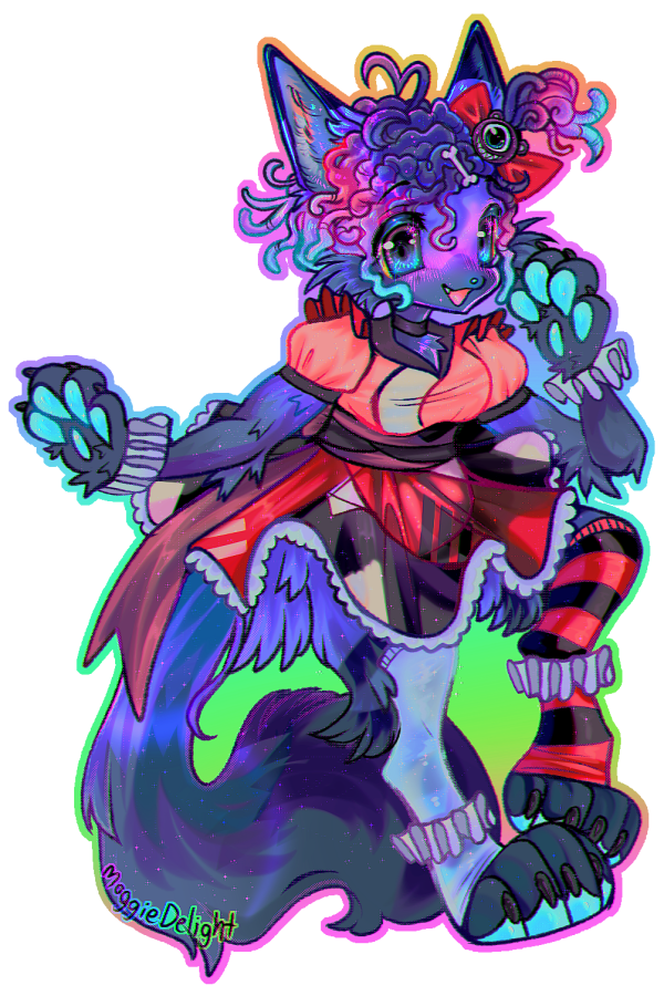 plushifoxed's tweet photo. "Kawaii and cute are completely different!
Kawaii is *kawaii*! There's a lot more to being kawaii than just being cute!"
(luckily, this fox's both!)
*so* happy with this commission i got from @moggiedelight of my sona in ashley taylor's magical girl outfit! thank u so much!! >w< https://t.co/WAkqyfrQJG