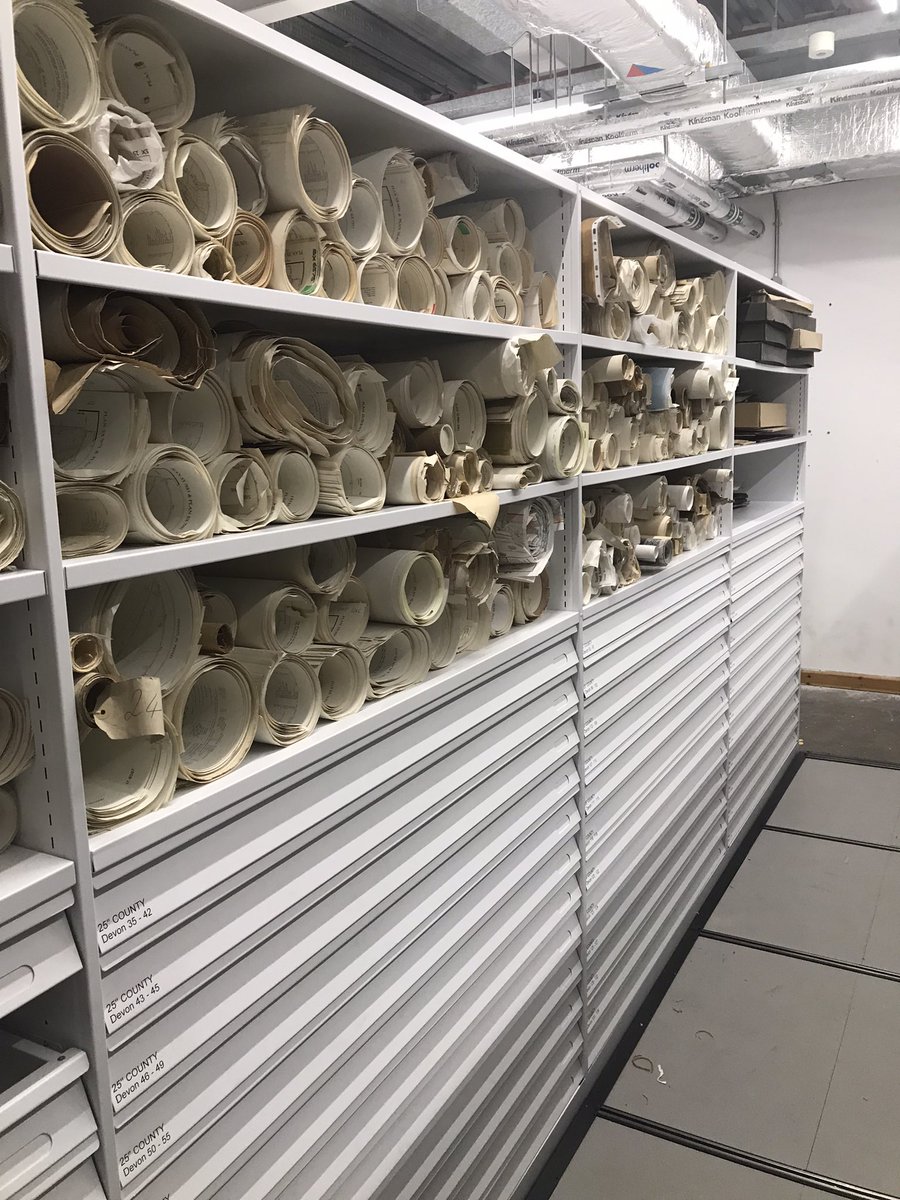 Another bespoke archives storage installation manufactured in the UK by Rotadex doing its thing! #rotadex #archivestorage #MadeInBritain