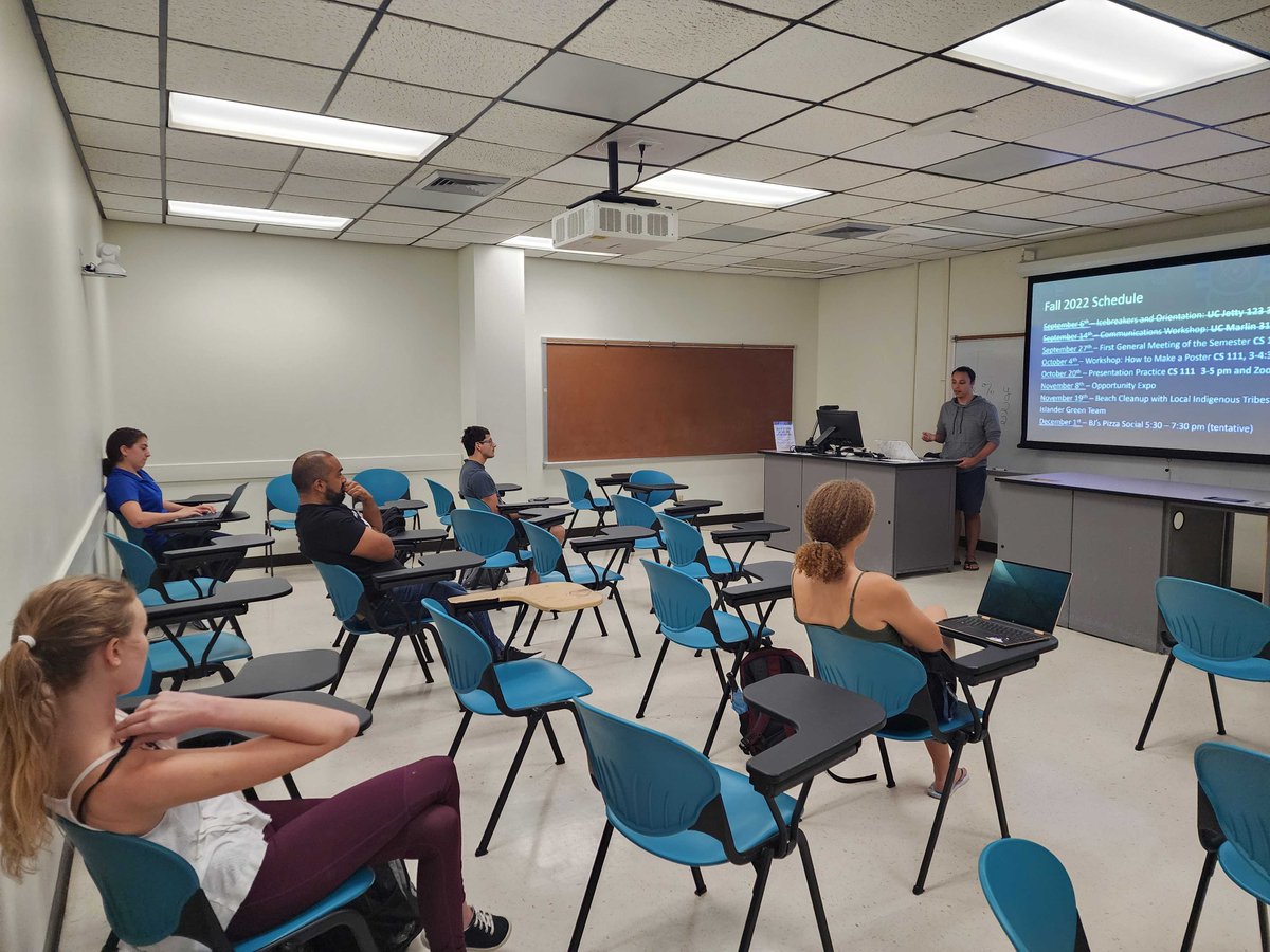 TAMUCC_SACNAS's tweet photo. This week's general meeting was great!
If you missed it, we talked about what SACNAS is about, who our officers are, and our future plans.
Join us this coming Tuesday for our next workshop!

#SACNAS #TAMUCC #ISLANDERS https://t.co/YYQ0FpZMda