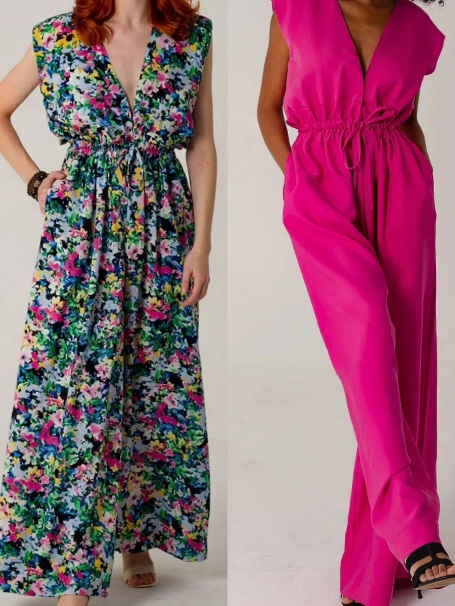 suchille's tweet photo. New In:

The Victoria palazzo jumpsuit is the perfect ensemble for any event this weekend. Floral or plain you're sure to turn heads. 

Available in selected stores. 
Link in bio to shop at your preferred store. 

#Suchille #newin #jumpsuit #tgif https://t.co/EIWWDAV3PT