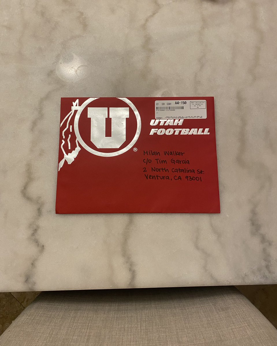 walker_mylan's tweet photo. Appreciate the love Utah!! 
@Utah_Football @CoachTimGarcia https://t.co/tkRxLCngX1