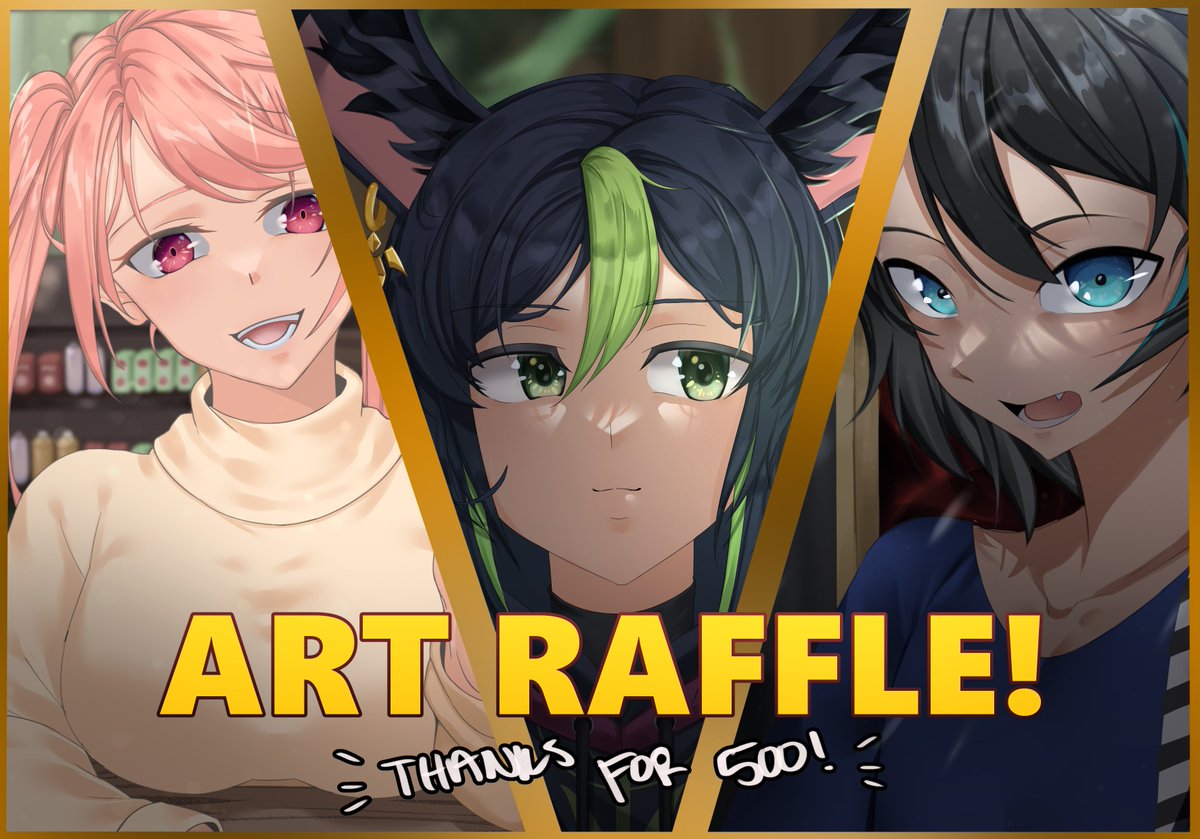 Netyarinpa's tweet photo. Art Raffle! Thanks for 500 :3

🚪To Enter: Follow Me + Retweet
👑Prize: 1 Full Character Illustration
🌑Ends: October 15th
#artraffle #artgiveaway #ENVtuber https://t.co/xgmpKhuInK