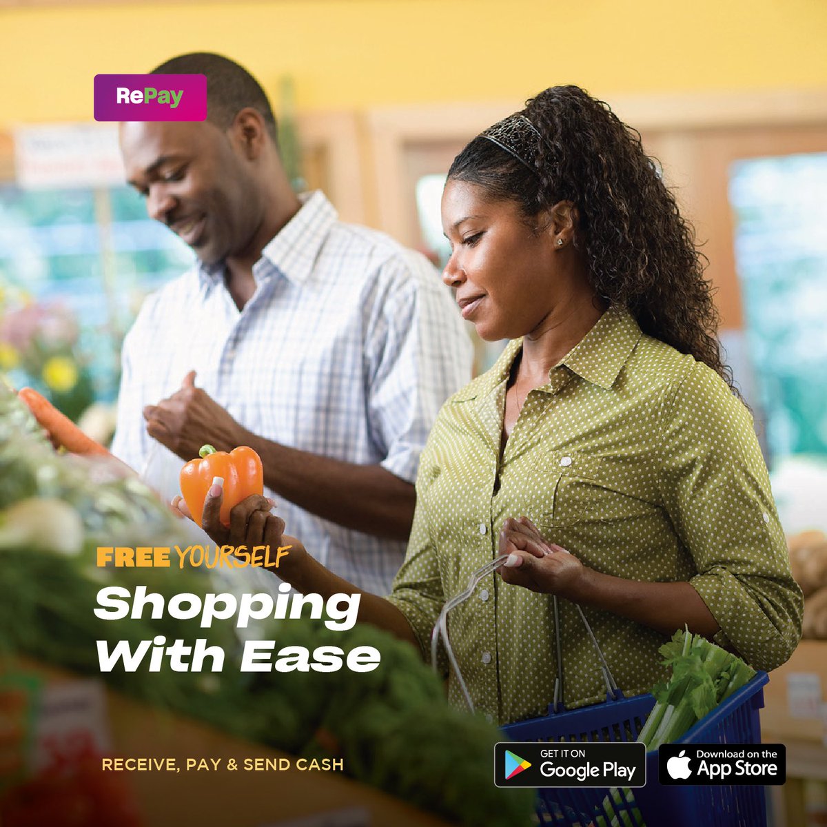 #Shopping plans anyone? Use RePay wallet to #pay, the first 5 #transactions are free! what are you waiting for download RePay Wallet on #playstore  😉