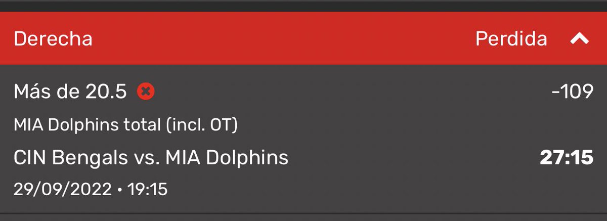 kingbet08's tweet photo. Ni hablar hoy nos toco perder la lesión de tua nos afecta pero así es esto 

A darle vuelta a la hoja que el domingo nos reponemos 

#LetsGoKings👑

Picks NFL 
13 Ganados 
8 Perdidos https://t.co/NRfV6GyHcV