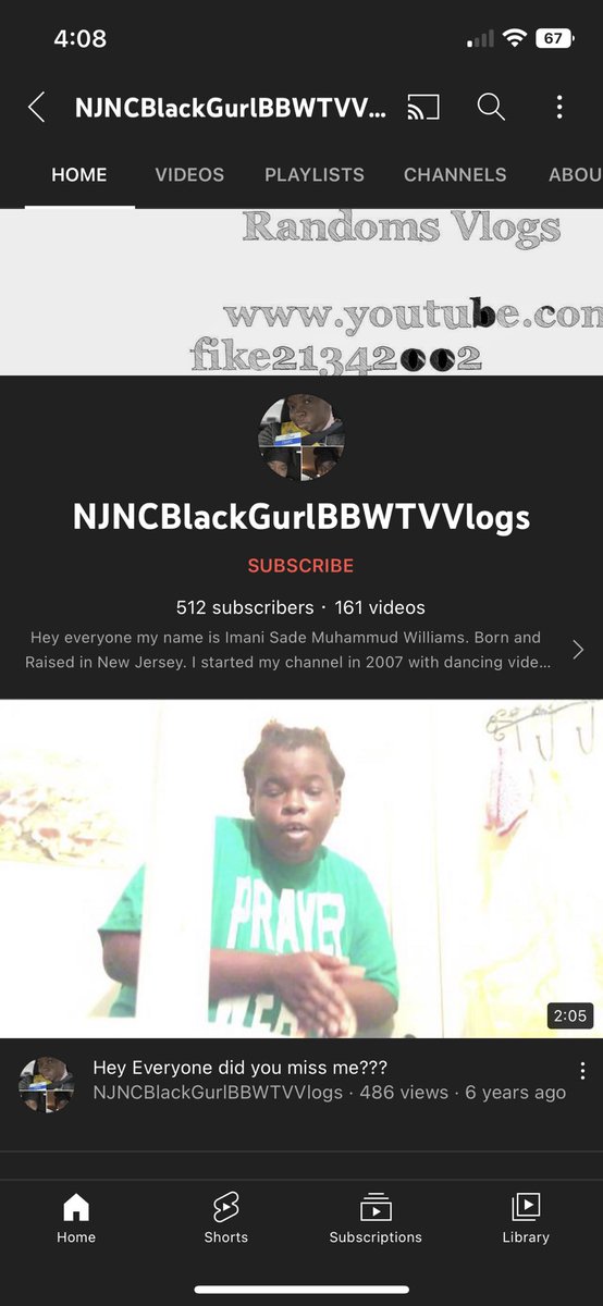 MsOfficialGHDB's tweet photo. The work of a youtuber is never finished… i’m trying to get my views up so here’s the page and my other channels https://t.co/FEvzT32Tu7