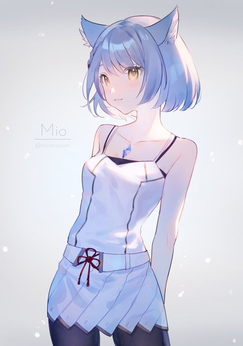 「camisole white skirt」 illustration images(Latest)