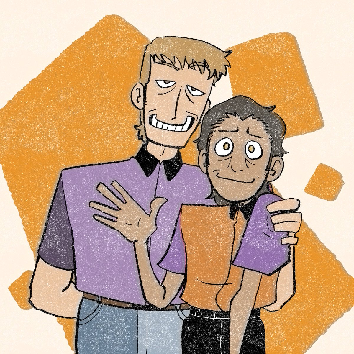 MisMess's tweet photo. The faces of Freddy Fazbear's Pizza #FNAF #WilliamAfton #PhoneGuy https://t.co/xAcSu4UMZo