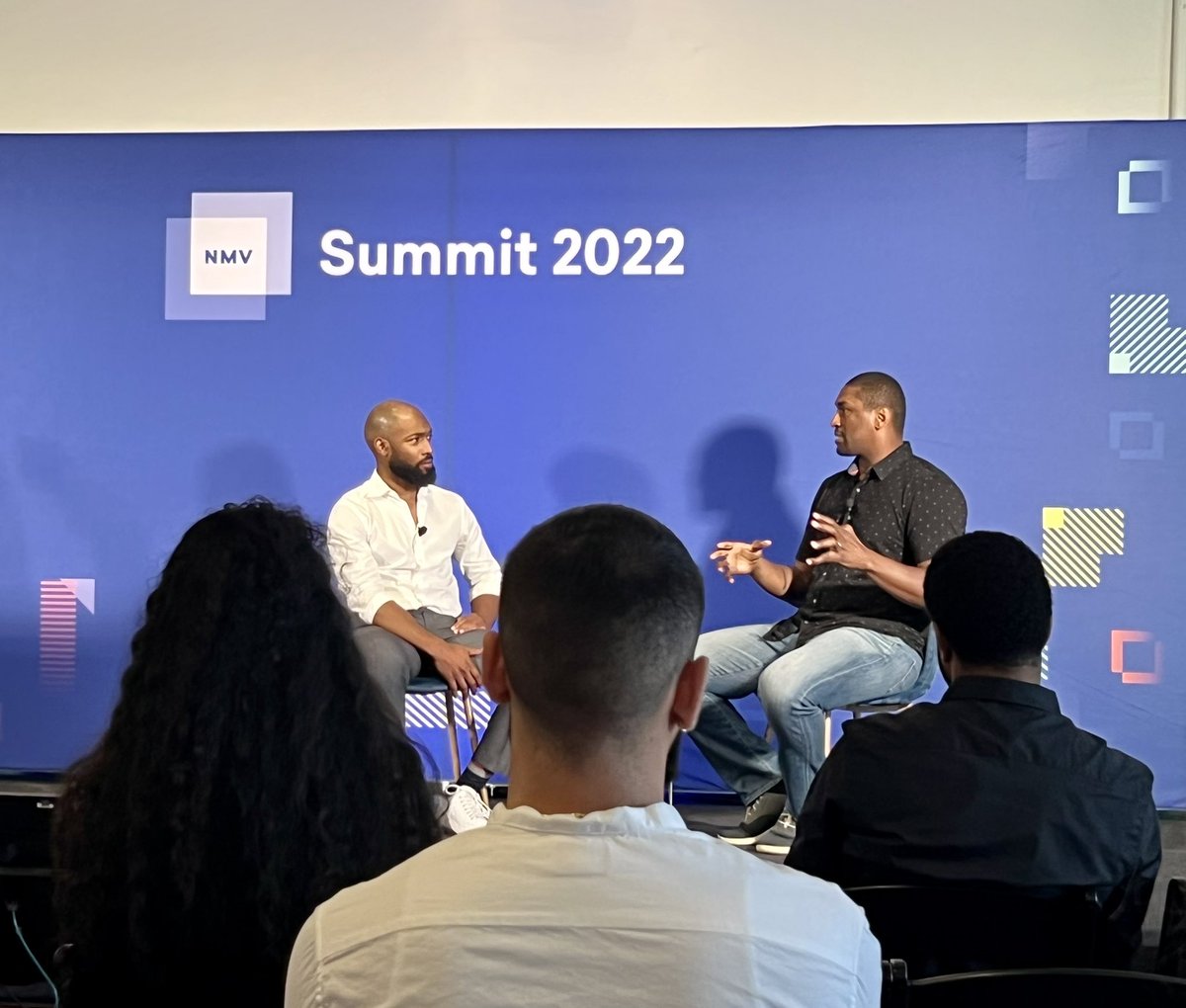 “They say it takes as much time to build something small as to build something big. May as well go big. I’m 42 &amp; learning a lot.”  - NBA Champ <a href="/MettaSandiford/">Ron Artest</a> at <a href="/newmediaventure/">New Media Ventures</a> summit on launching a billion $ investment fund.