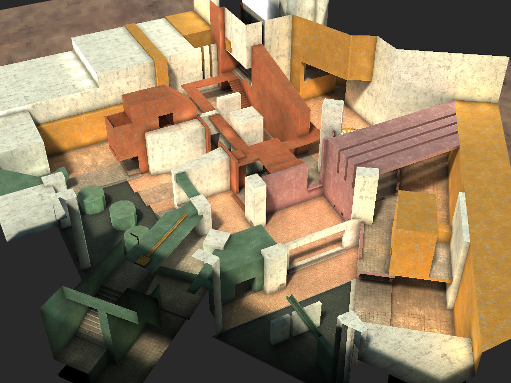 radiatoryang's tweet photo. new Quake map: "There's a Certain Slant of Light" ... info, design notes, inspirations, screenshots, and download link here -- https://t.co/Sf3LTWTCnt https://t.co/wWhP7Ksinl