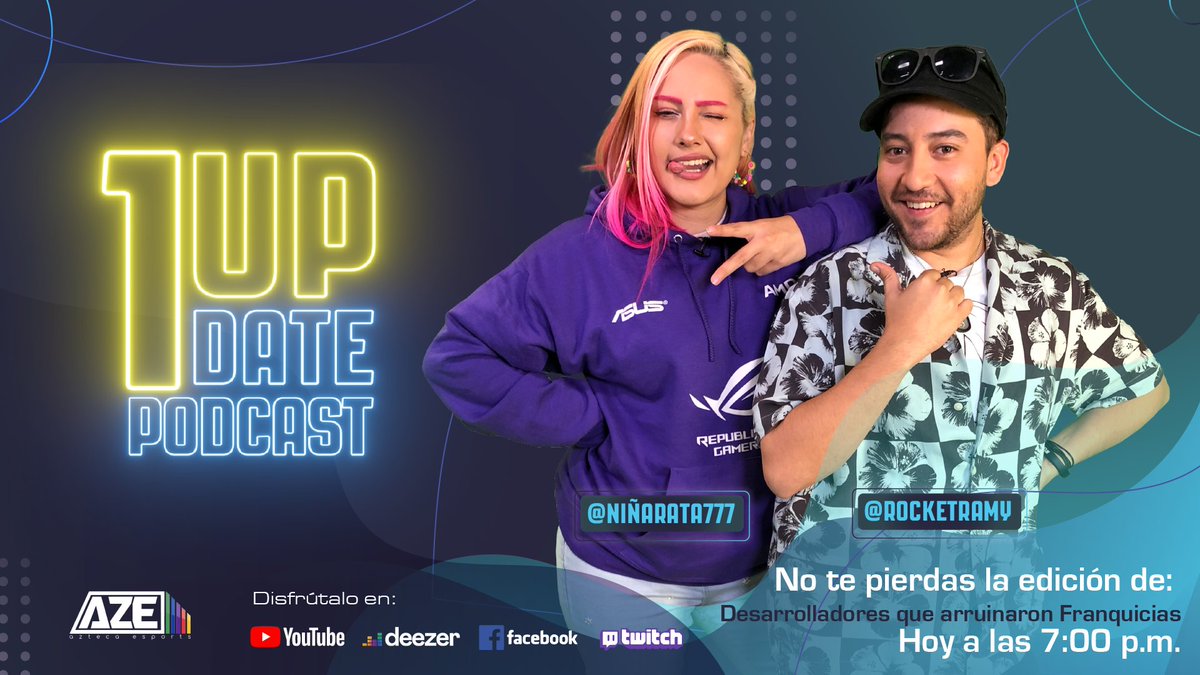 TVAztecaEsports's tweet photo. ¿Qué franquicias han sido destruidas por otras desarrolladoras?
Hoy lo platicamos en #OneUpdate🔥 https://t.co/0kgtbQG8C0