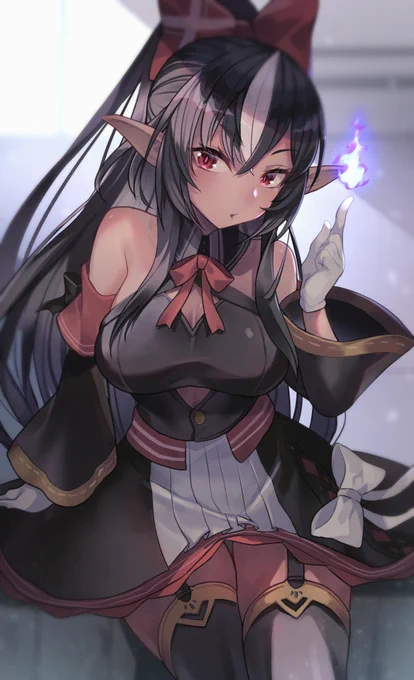 3期生黒シリーズ#今月描いた絵を晒そう 