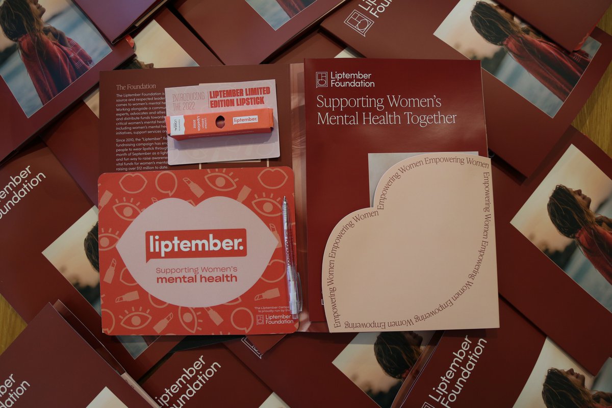 LOrealAUNZ's tweet photo. L’Oréal Australia is proud to support The Liptember Foundation, a respected leader in women’s mental health. Since 2010, the “Liptember” campaign has encouraged people to wear lipstick in September to raise awareness and vital funds! #Liptember 💄 https://t.co/FvoRCuwLoT