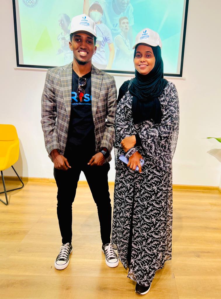 yahyesefle's tweet photo. Very glad to participate today International day of university sports organized by  @SUSFSomalia which is held at @iRiseHub

Thanks to my director @wehlie_ahmed, @FISU Amb to somalia who have shared us important info about health campus and university sport info.

#LetsIDUS2022 https://t.co/TBUbpxDqZT