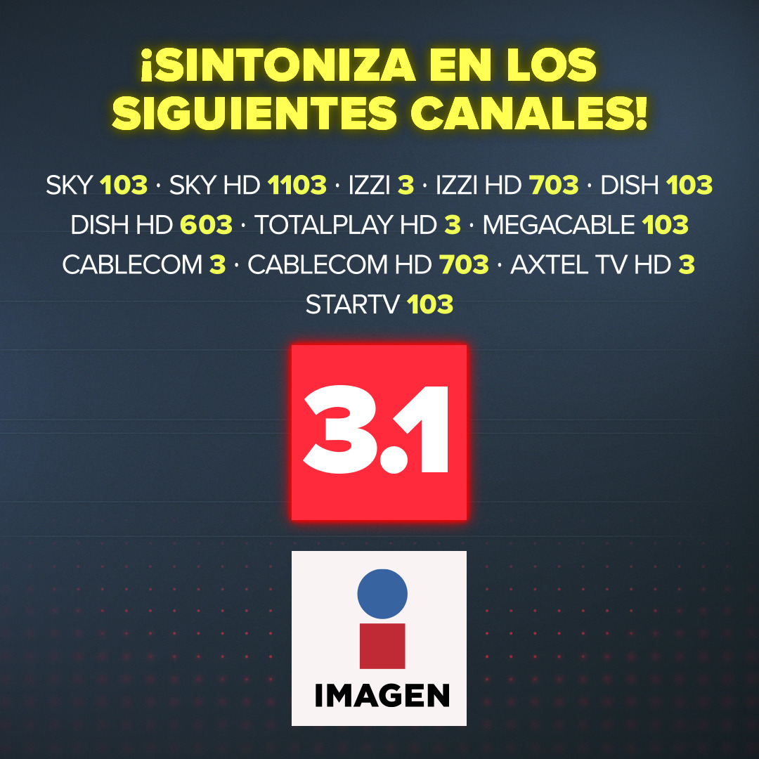 #ImagenNoticias con Ciro Gómez Leyva. A las 22:30 por canal 3.1. Solo por @ImagenTVMex O puedes vernos #EnLínea por: *imagentv.com/en-vivo *facebook.com/CiroGomezLeyva *twitter.com/ImagenTVMex