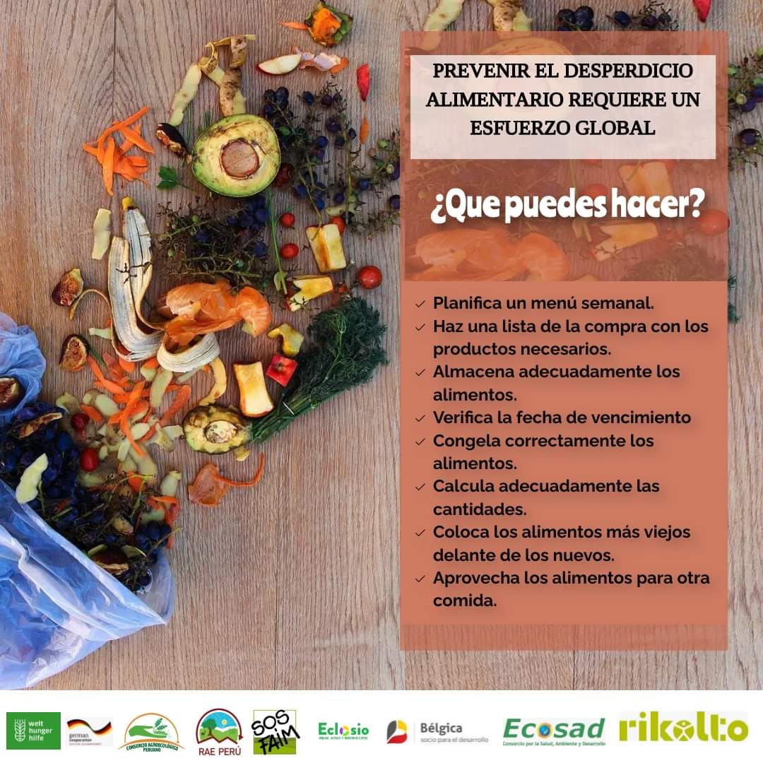 CAP_Peru's tweet photo. #29Set | Día Internacional de la #concienciación sobre la #PerdidayDesperdicio de Alimentos. En América Latina y el Caribe se pierde el 11,6 de los alimentos equivalente a 220 millones de toneladas al año. 🍜Devolvámosle el valor a nuestra comida⤵️ #Súmate https://t.co/l8mznvxhak