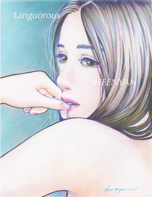 #今月描いた絵を晒そう9月は展示会があったので、新作が2点ありました描き始めた趣味絵(似顔絵リハビリ)は今月間に合わなかったので、オーダーのためにも10月には似顔絵練習をもっと頑張りたいです#3色 #色鉛筆画 #オリジナルイラスト #趣味の似顔絵 #リハビリ絵 #WIP 