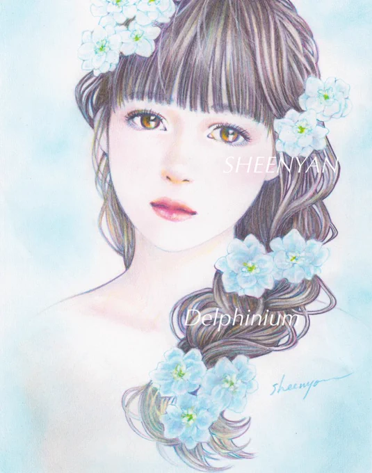 #今月描いた絵を晒そう9月は展示会があったので、新作が2点ありました描き始めた趣味絵(似顔絵リハビリ)は今月間に合わなかったので、オーダーのためにも10月には似顔絵練習をもっと頑張りたいです#3色 #色鉛筆画 #オリジナルイラスト #趣味の似顔絵 #リハビリ絵 #WIP 