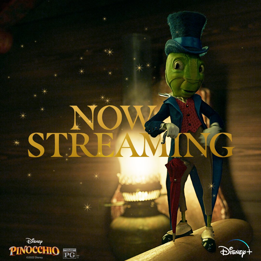 Kinda on the nose if you ask me. 👀 Stream #Pinocchio only on @DisneyPlus.