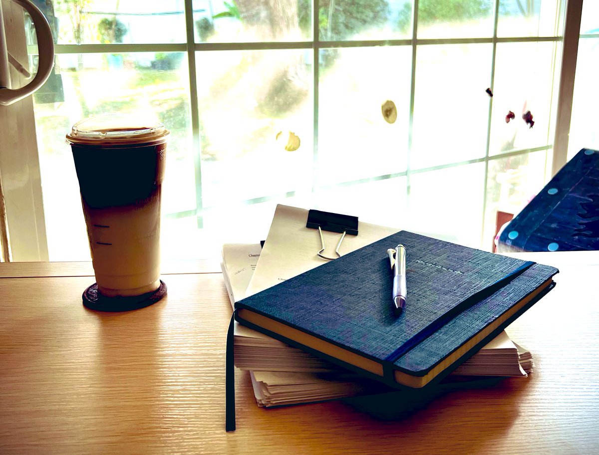 KasturiSukul's tweet photo. Coffee: check (Happy National Coffee Day ☺️)
Rough draft: check
Notebook: check
Ready for Day 3 revisions: um…..
#amrevising #WritingCommunity #writersoftwitter #writingmoms https://t.co/zdBJJD7iTt