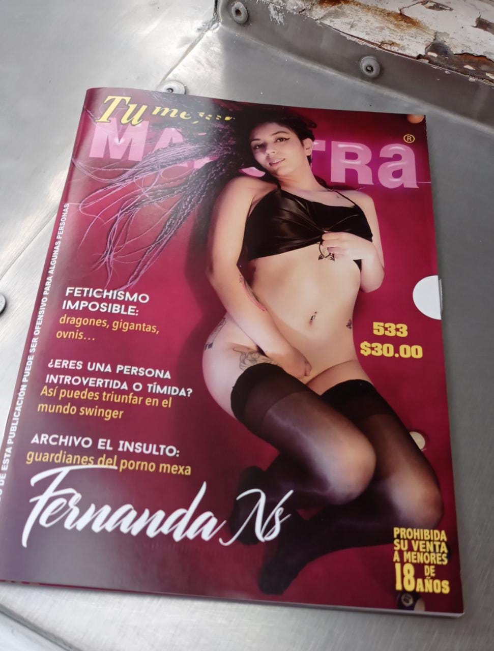 TW Pornstars - FernandaNS. Twitter. 💓💓💓💓💓💓enseñenmeee su revista  !!!!!❤️. 11:45 PM - 29 Sep 2022