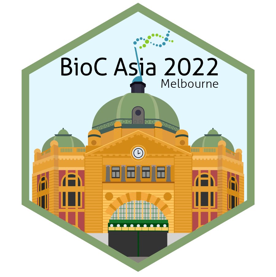 Registration &amp; abstract submissions are now open for BioC Asia 2022 (Dec 1-2)

- Registration: abacbs.org/registration#!…
- Abstract submissions: pheedloop.com/ABACBS2022/pro…

This year will be a hybrid meeting with the in-person component held in Melbourne

More: support.bioconductor.org/p/9146819/