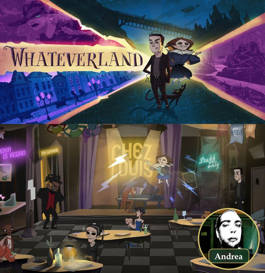 New on Steam Curator! bit.ly/calaveracurator

The dark humour and the spot-on aesthetic help to mitigate some technical problems. Simple but non-obvious puzzles that can be solved in two ways. Nice audio background.

Recommended!

#whateverland
<a href="/CaligariGames/">Whateverland | OUT NOW</a>