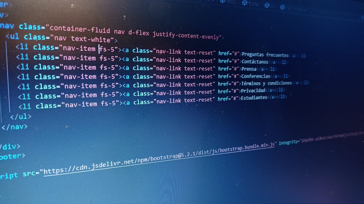 andocodeando's tweet photo. Día 12/100 #100diascodeando #100daysofcode
Y me pregunto si mañana será el último día de peleas con este tp 🥲🥹🥲 https://t.co/3JdpssK0p7