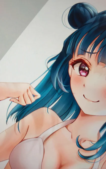 チラミセ!!まだ完成してないけど、今日の夜9時くらいには投稿したいと思ってます!また、完成したら投稿時間ツイートします!!!!!!#lovelive 