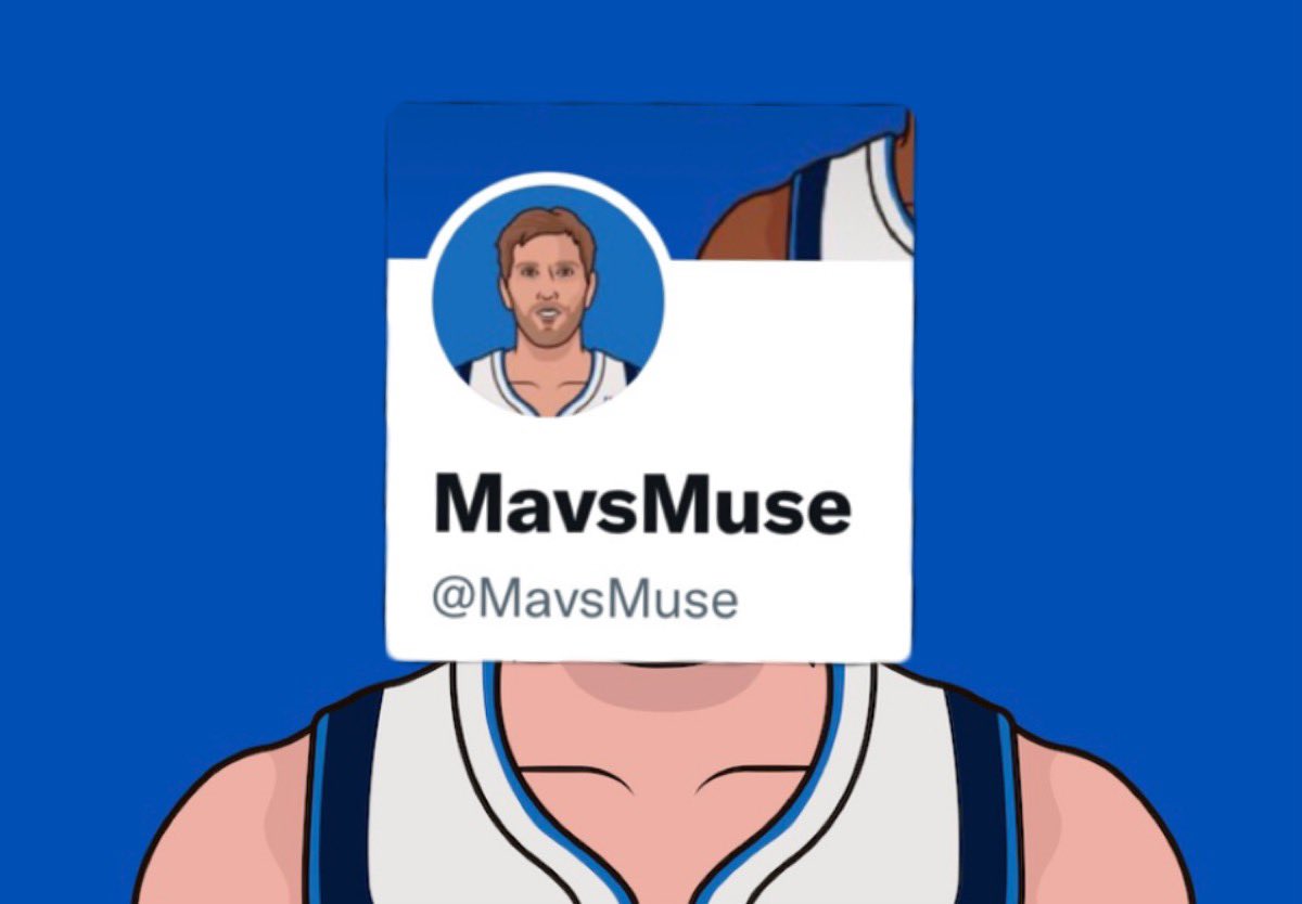 After joining Twitter in March 2022, @MavsMuse has accumulated 10.4k followers. That’s an average of 1.7k per month. Have we ever seen a young Muse so dominant?