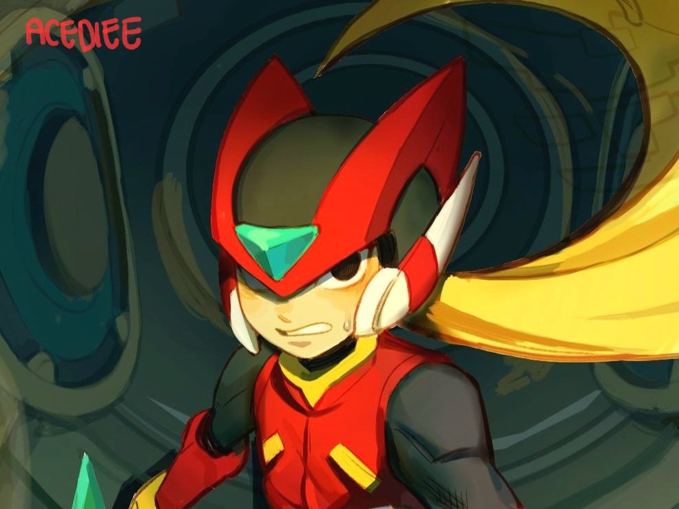 Haven't posted any Megaman in awhile but here's a sneakpeek ft. a very small portion of my early WIP for <a href="/MechHeartZine/">Mechanical Heart: A Megaman Zine</a>!