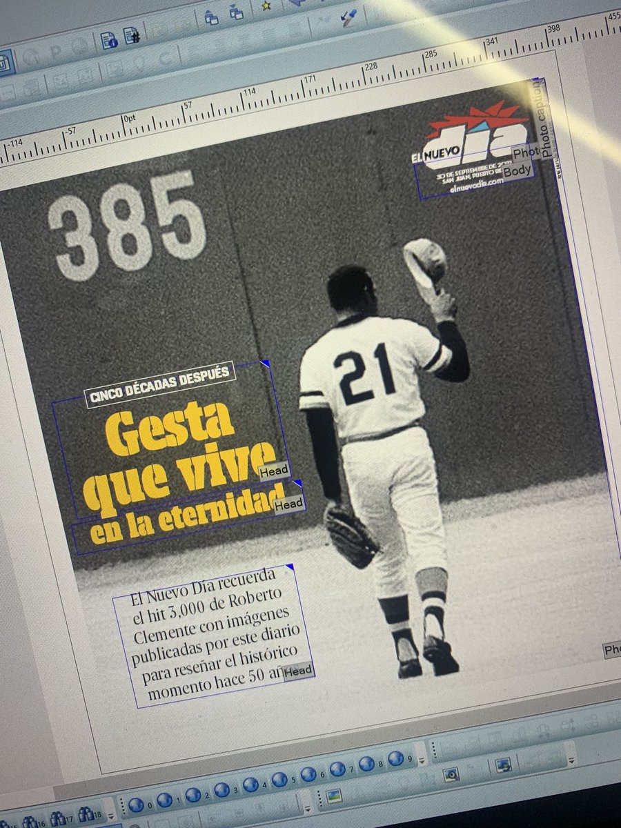 Mañana en la edición impresa de <a href="/ElNuevoDia/">El Nuevo Día</a>: suplemento especial en el aniversario 50 del hit 3,000 de Roberto Clemente. Repleto de fotos de nuestro archivo histórico, algunas que no han sido publicadas todavía.
