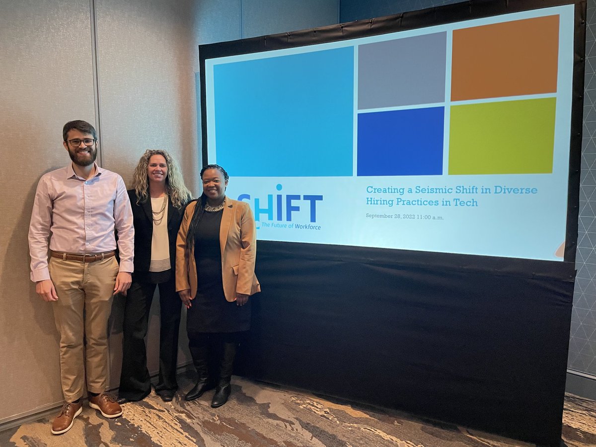 CandiceCaresATL's tweet image. Thanks to @National_Fund for the opportunity to present #TheEquationforEquality at the SHIFT Conference. Grateful to share @NpowerOrg  &amp;amp; #CommandShift&apos;s  work alongside Caroline Devinck (@Accenture) and Matthew Walsh (@LightcastData). 
#ShiftWorkforce