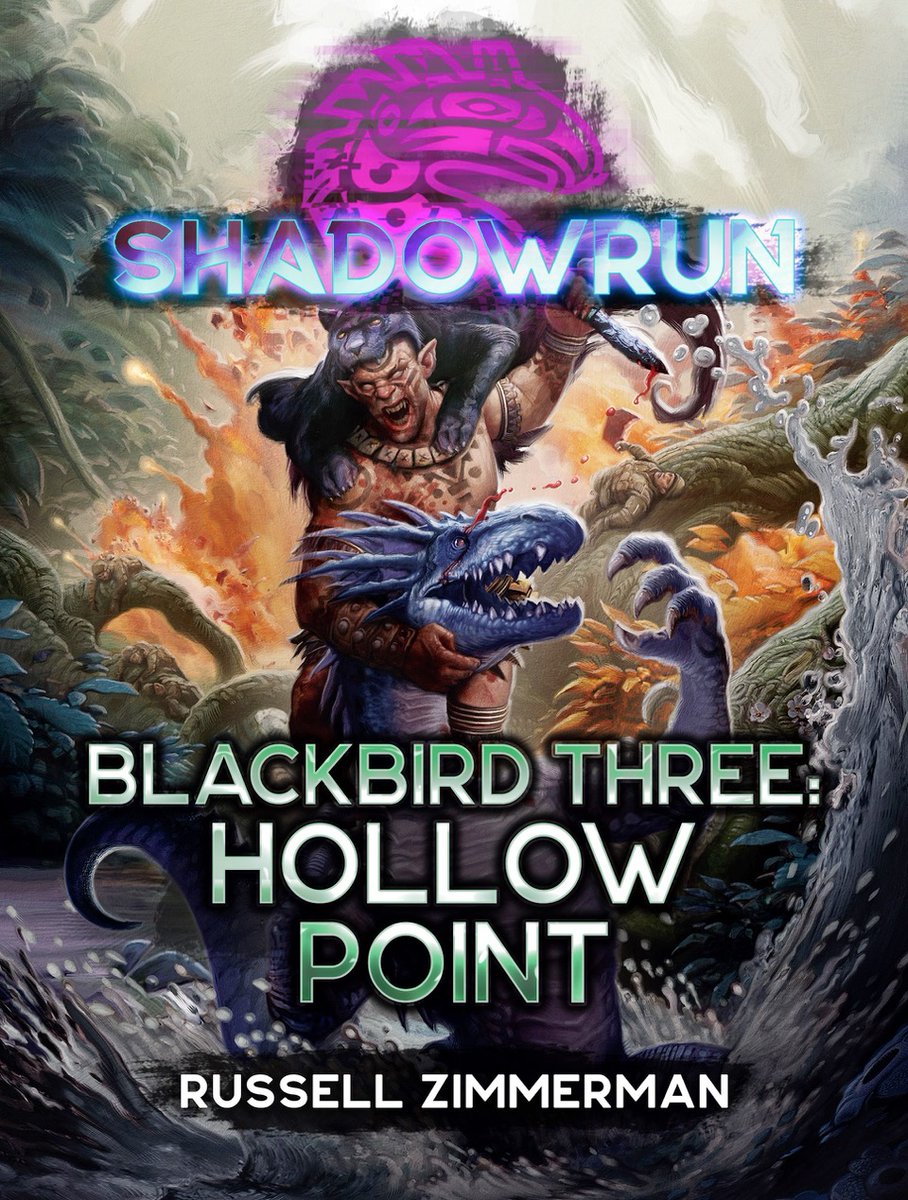 Russel Zimmerman's third, and final, book in the Blackbird Trilogy is available digitally today. "Blackbird Three: Hollow Point" is available from your preferred digital story source: 

books2read.com/ShadowrunBlack…